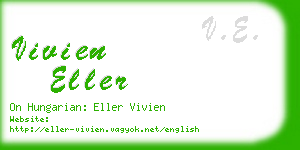 vivien eller business card